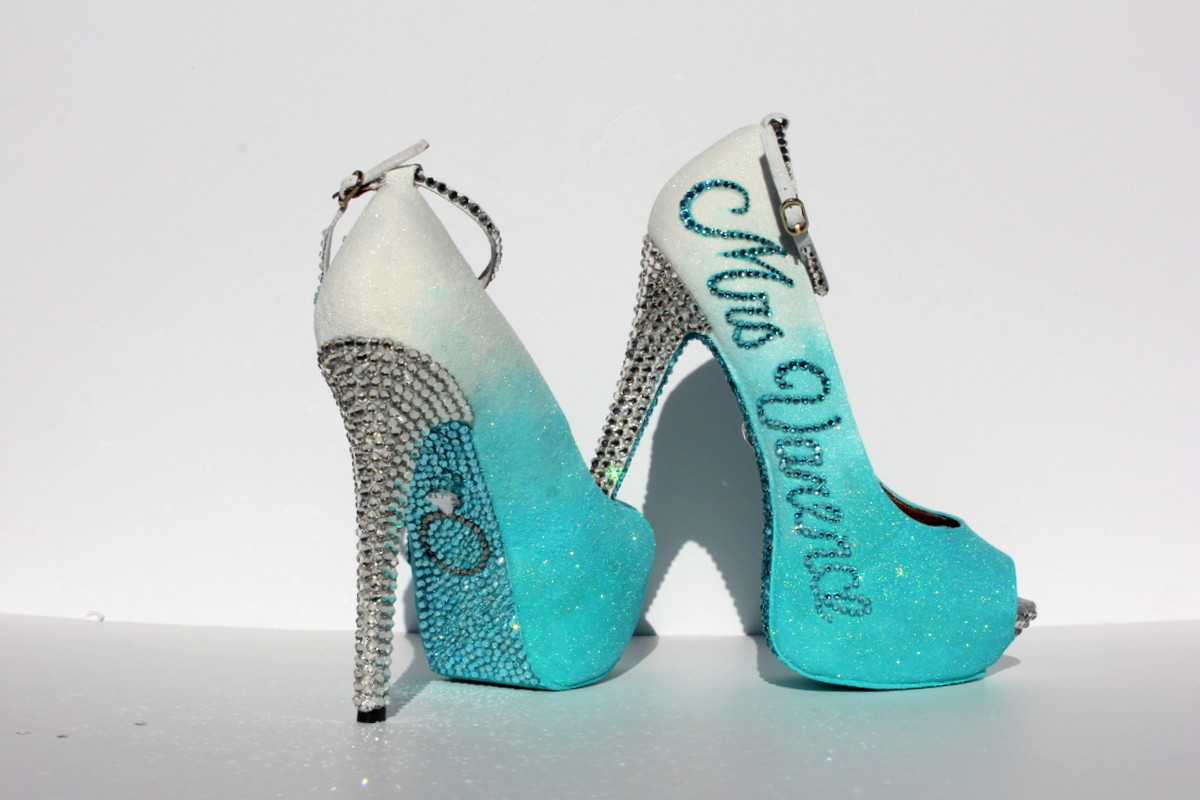 swarovski wedding shoes