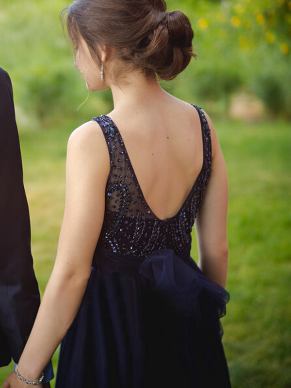 Vneck Back prom dresses,Lavender Aline Scoop Floorlength Chiffon