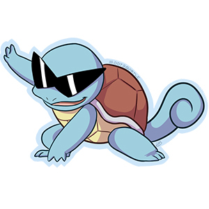 squirtle sticker lilbruno online