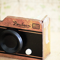 Wood Camera Tape Dispenser - Thumbnail 2