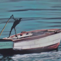 Boat Painting 20 x 24