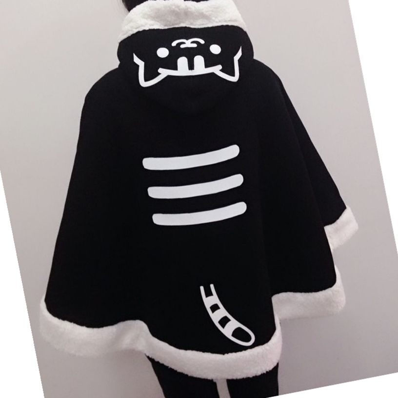 Kawaii Cat Hoodie Cloak Cape SP168284 · SpreePicky · Online Store