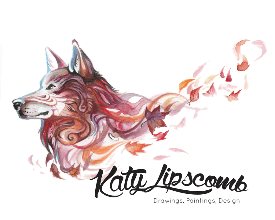 Autumn Wolf Print · Katy · Online Store Powered by Storenvy