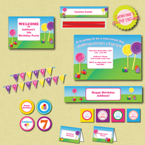 Printable Land of Candy - Full Collection