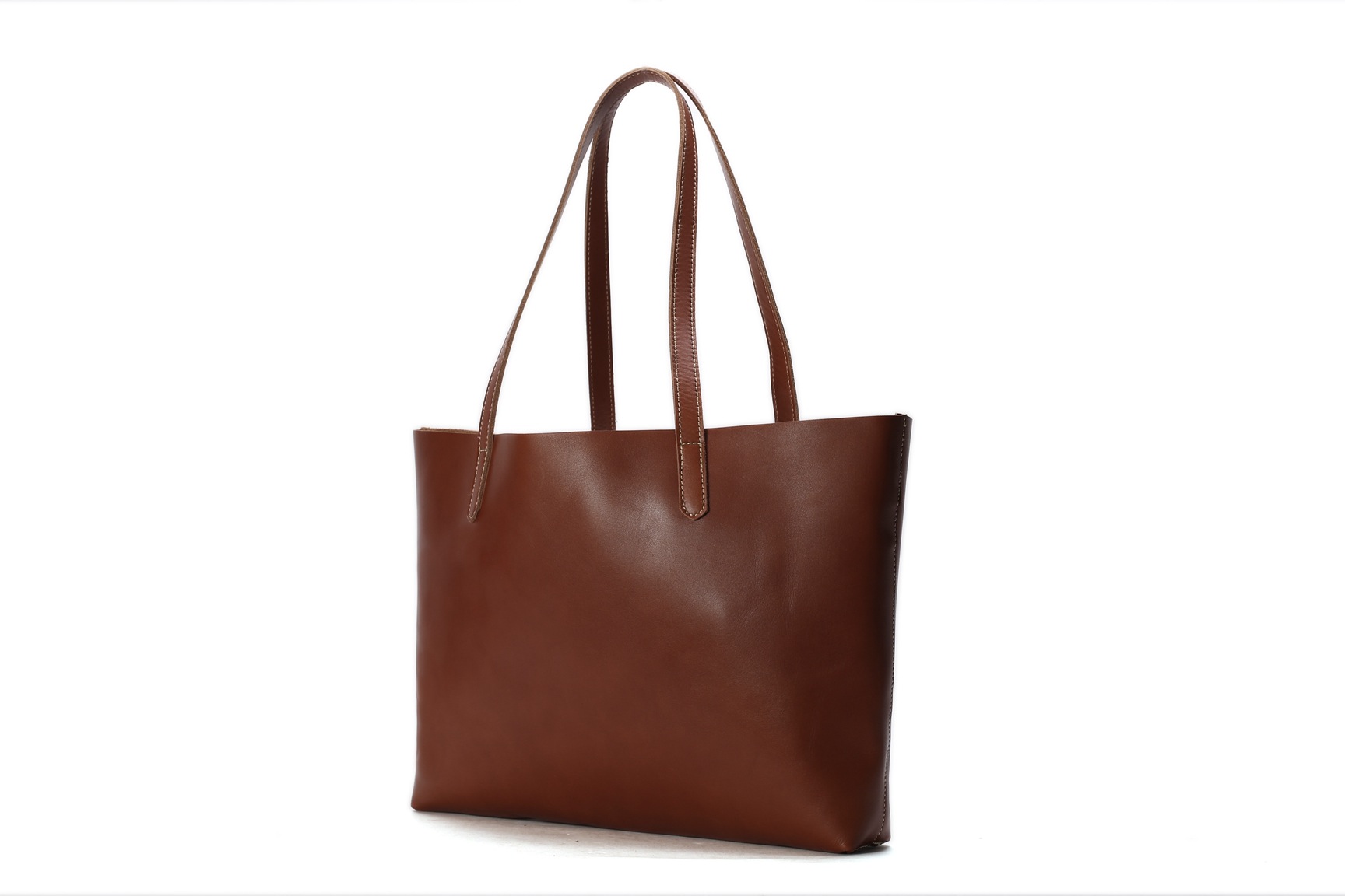 Vintage Genuine Leather Women Tote Bag / Shopping Bag / Shoulder Bag