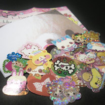 25 Kawaii Sticker Flakes