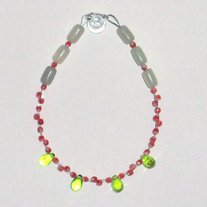 Lucky Clover Guitar String Anklet