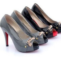 Tacones Abierto / Peep Toe Heels LS250