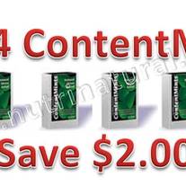 ContentMints (Ellon Calming Essence) 4X30 tabs Natural Stress Relief) Buy 4 Save $2