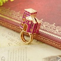 Fashion-hot-sale-charming-individual-openable-red-house-antique-ring-double-ring-15-pcs-lot_medium