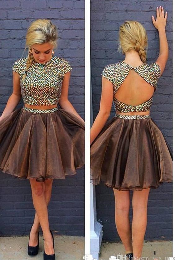 Short Chocolate Dress