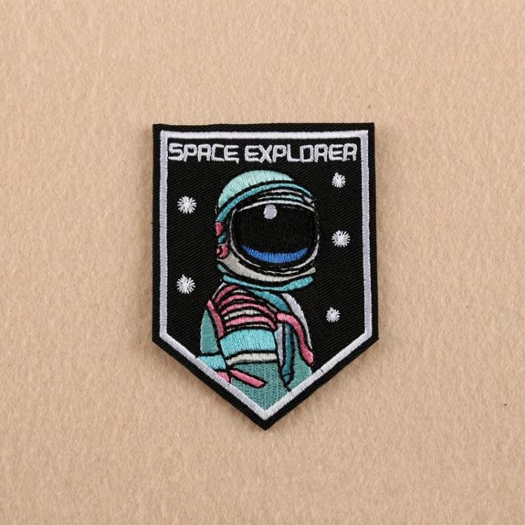 Space explorer cloth patch embroidery patch on Storenvy