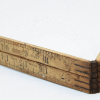 Vintage Stanley Folding Ruler No. 27