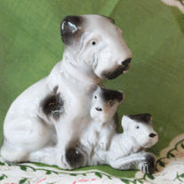 Sealyham or Wirehaired Fox Terrier Figurine