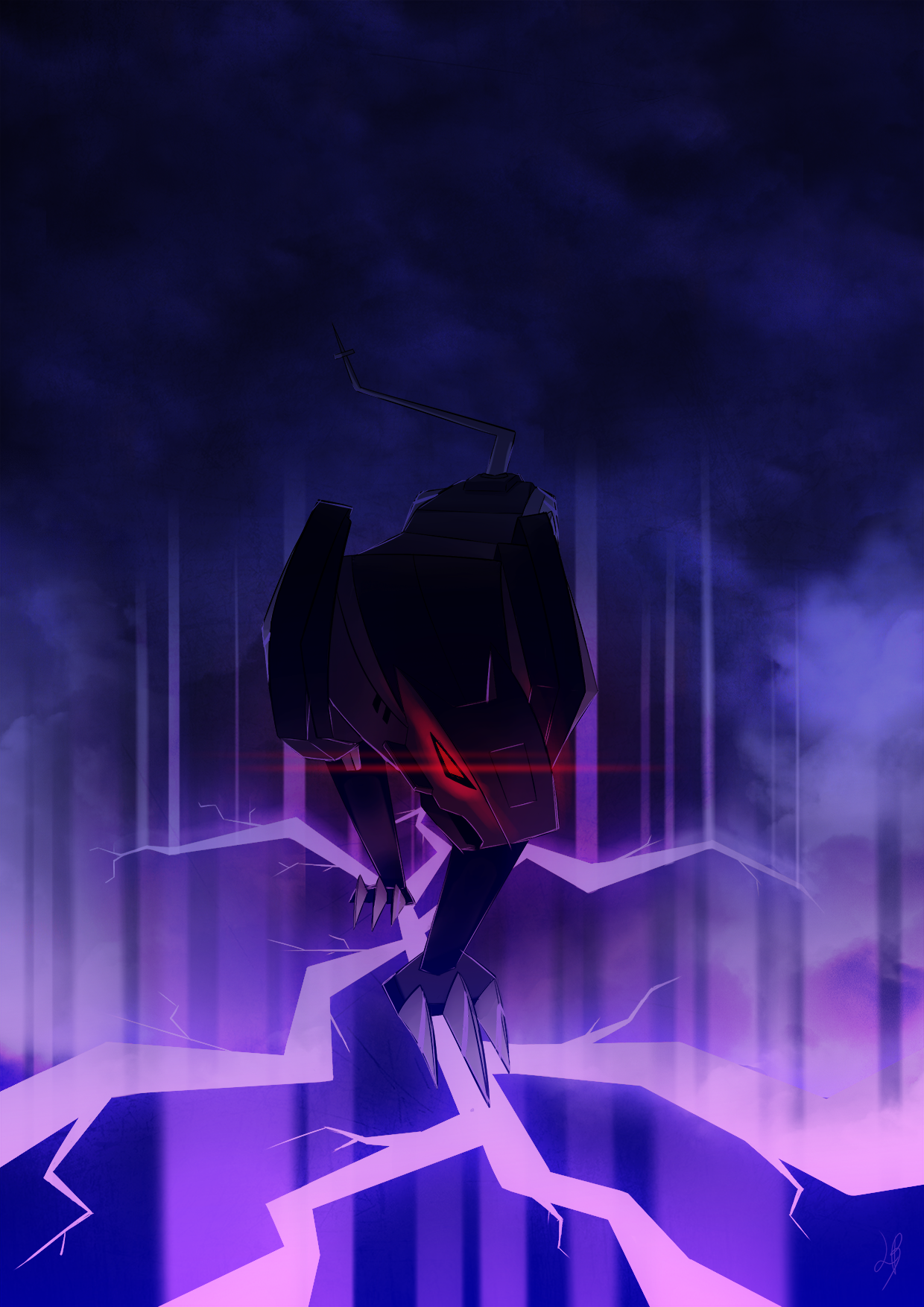 Transformers Animated Ravage Poster on Storenvy