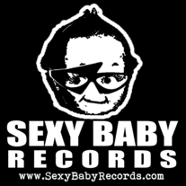 SEXY BABY RECORDS "Logo" Sticker (Catalog #: STI-07)