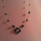 Blue & Green Sparkles Necklace - Thumbnail 2