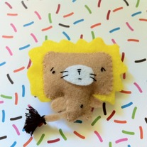 Mini Lion Plushie