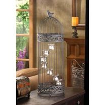 Birdcage Staircase Candle Stand 