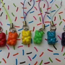 Gummi Bear Cell Phone Strap