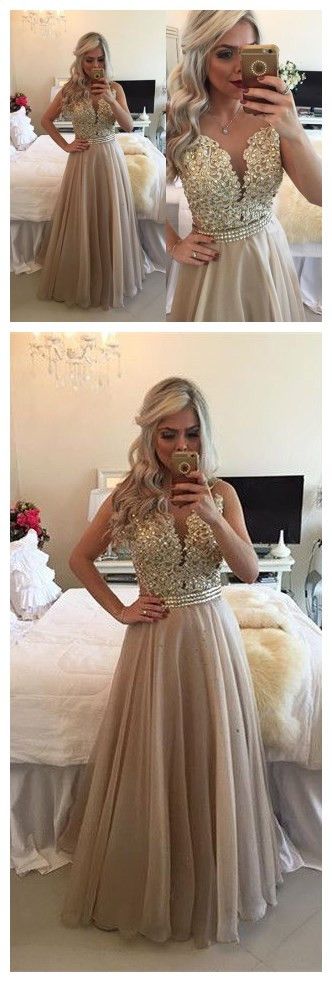Gold Puffy Sleeve Dress