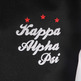 Kappa Alpha Psi "K" Wool Letterman BLK - Thumbnail 2