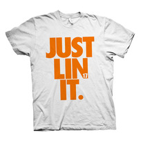 Just Lin It - White - Orange