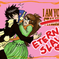 Devil's Cake Valentine 2012 4X6 art print