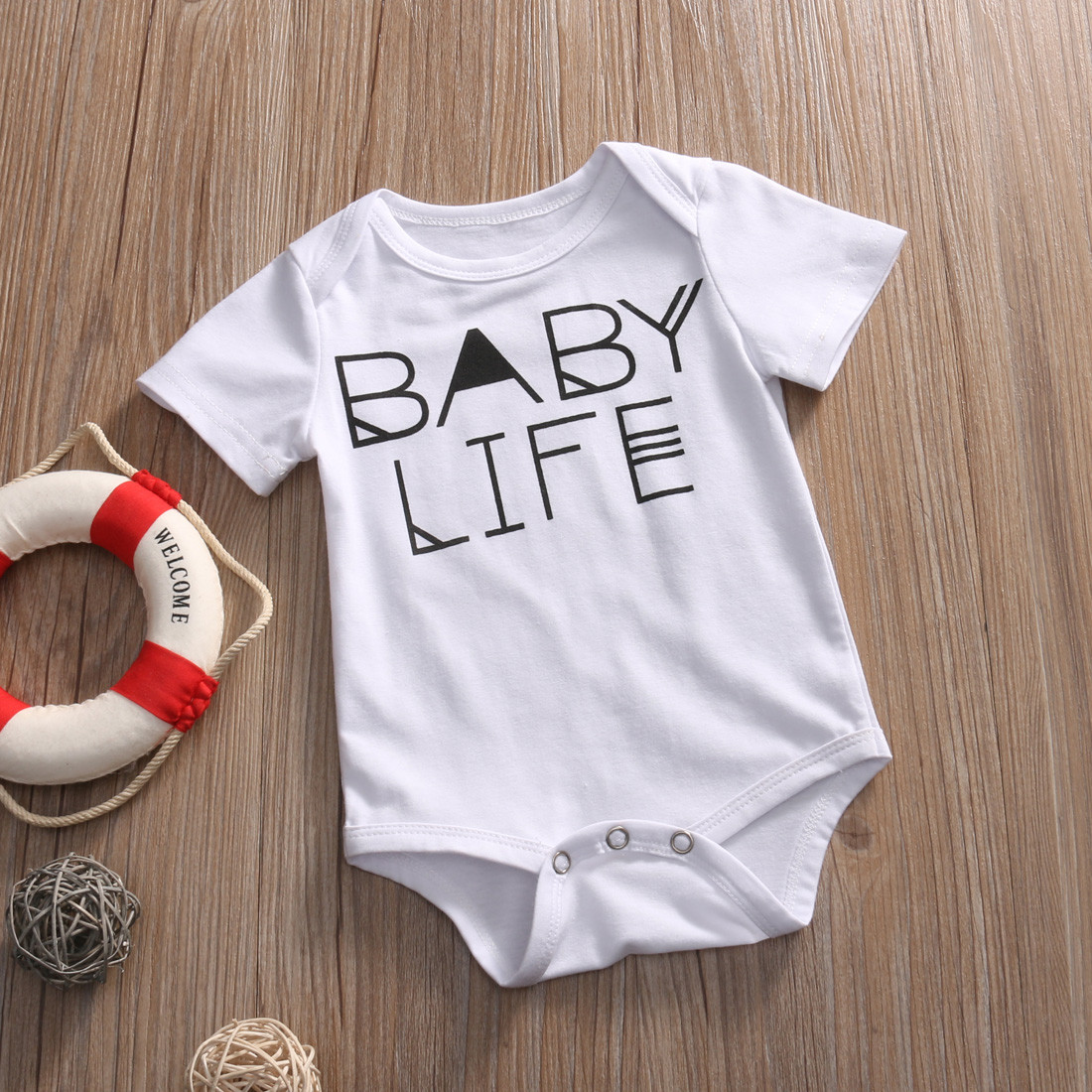 P.S. I Love You More Boutique Baby Life Onesie Trendsetting Women's Fashion Boutique