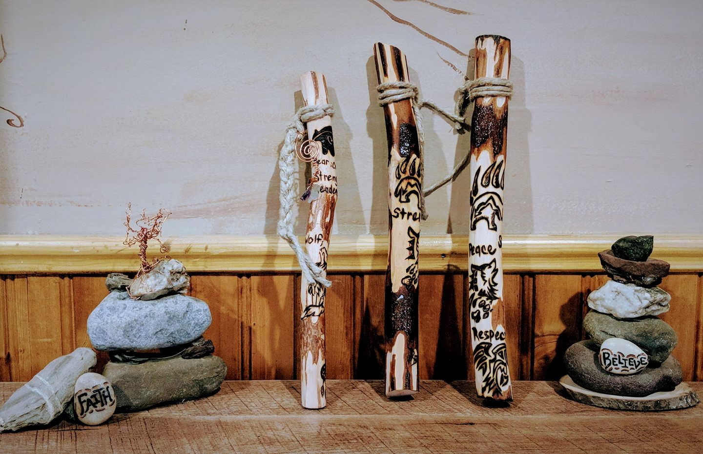 talking stick Communication group speaking office gift child