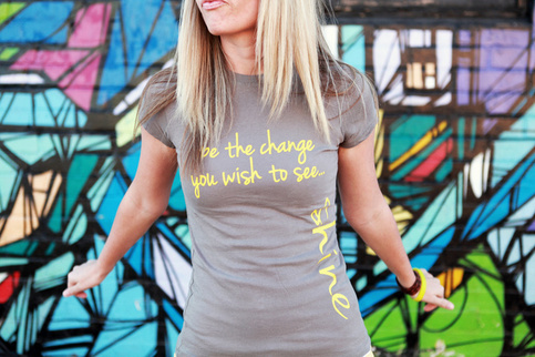 Be The Change Crew Tee