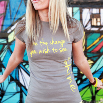 Be The Change Crew Tee