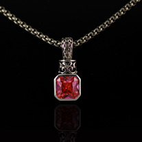 Vintage Solitare Pendant