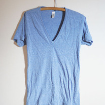V-Neck Track T by American Apparel