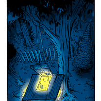 Ghosts of Pineville - Screenprinted Poster