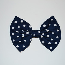 Classic Navy Polka Dot