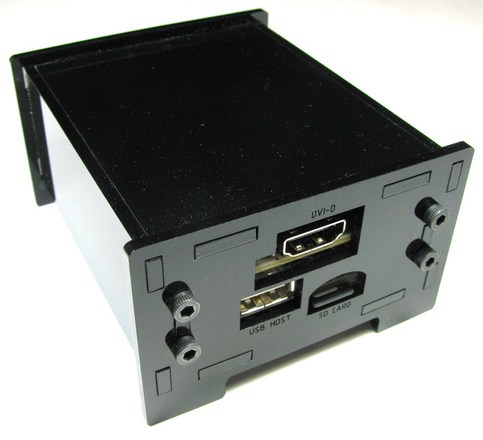 BeagleBone with DVI Cape Enclosure