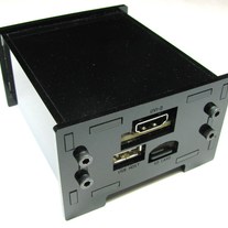 BeagleBone with DVI Cape Enclosure