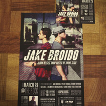 Signed Album Release Poster and Flyer