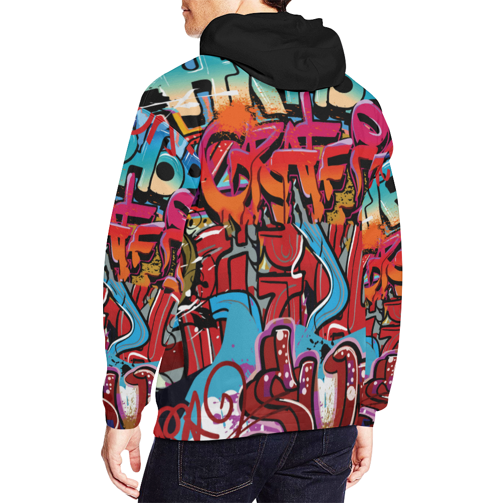 Graffiti Hoodie on Storenvy