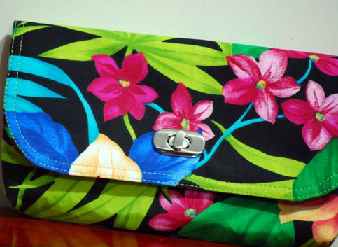 Mini Clutch - Tropical