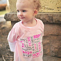Toddler Girl HOPE Tee
