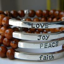 Amber Affirmation Bracelets