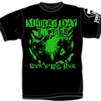 MODERN DAY RIPPERS "Rock n' Roll Fever" T-Shirt (Catalog # TEE-011)