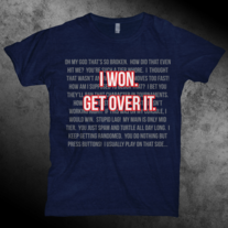 Scrub Talk Tee (Navy)