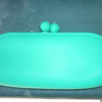 Turquoise Glasses Bag