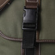 Waxed Canvas Messenger Bag for Laptop-Army Green - Thumbnail 4