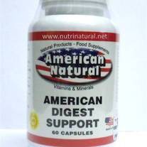 American Digest Support 60 caps by American Natural (Digestive Enzymes)