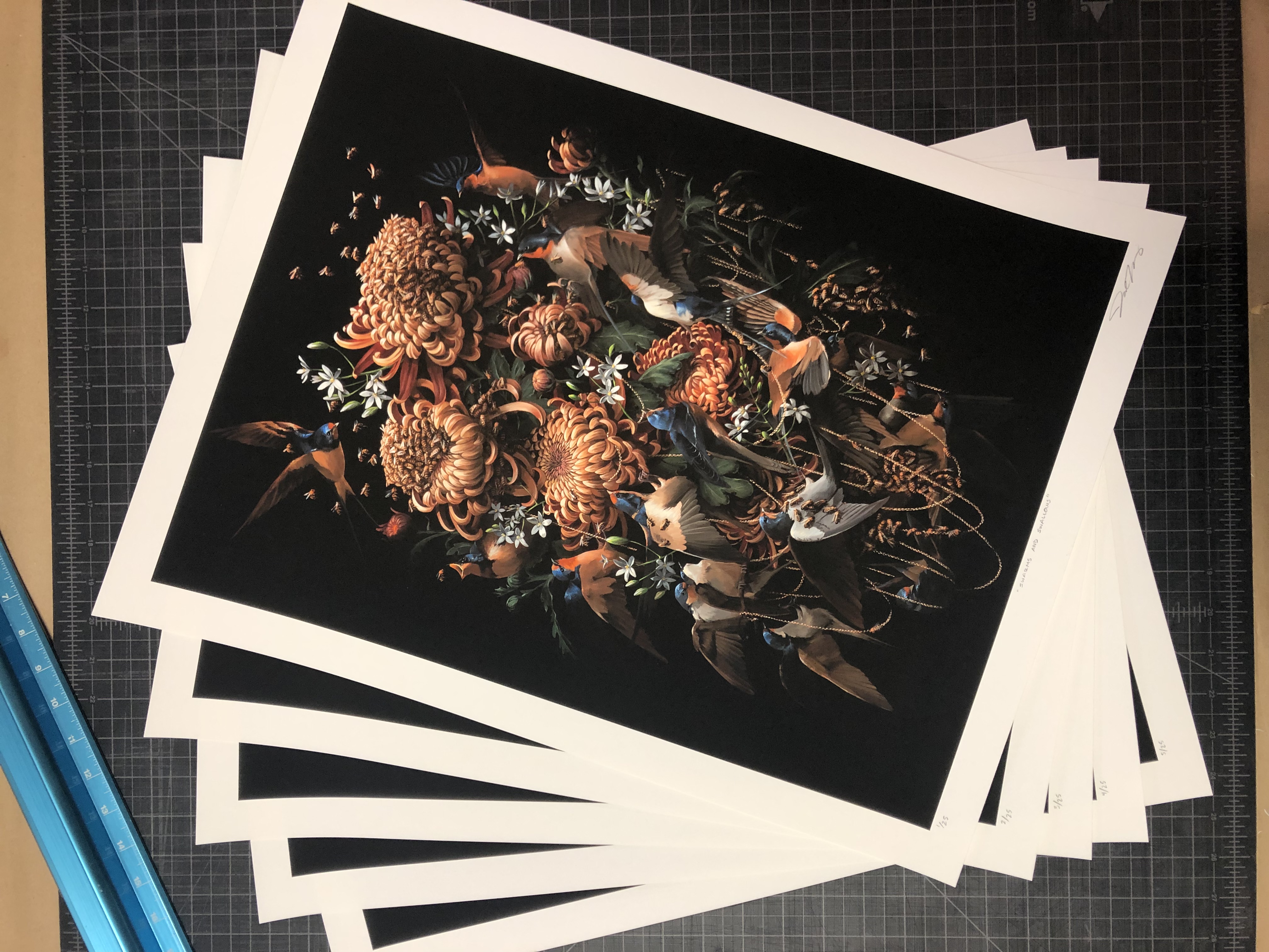 "Swarms and Swallows" by Jake Messing · Arch Enemy Arts · Online Store