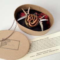Pressurized Beetle Necklace